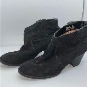Faded gGlory Black Ankle Boots